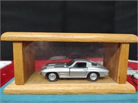 Die Cast Corvette in Beautiful Display Case