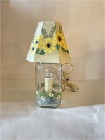 Sunflower lamp