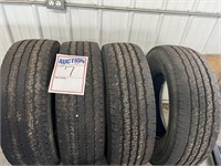 Set of 4 USED Firestone Transforce HT LT275/70R18s