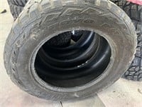 Set of 2 USED Toyo RT Open Country 37x13.50R22LT