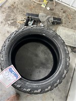 Single USED Terrain Attack AMP MT 33x12.50R22 Tire