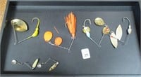 Tray of Fishing Lures