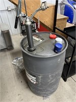 Oil Barrel with Pump 55 Gallon