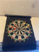 Magnetic dart board with six darts    Bag Bin 6