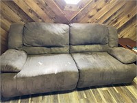 Couch with 2 Reclining Sections