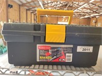 RUBBERMAID TOOLBOX AND CONTENTS