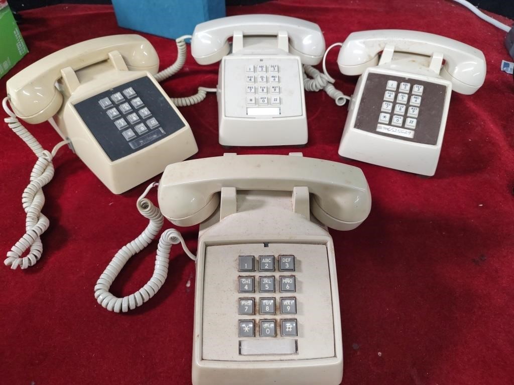4 Touch Tone Phones