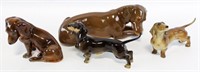 Lot Of Four German Made Dachshund Figurines