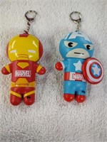 Marvel Captain America & Super Hero Key Chains