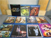 Lot of 11 Varies Blu-Ray Movies, Star Wars, & More