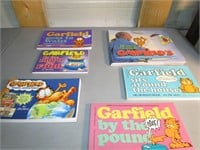 Lot of Six Garfield Long Form Comic Books 1978