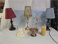Lamps and Candle Holders