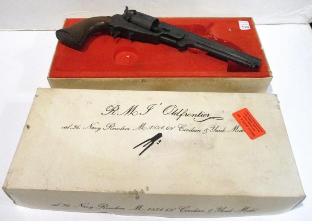 Replica Navy Revolver .36 Cal Gun, "AS IS"