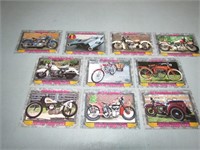 Lot of 10 Champs American Vintage Motorcycle Cards