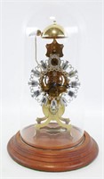 Vintage German Skeleton Anniversary Clock