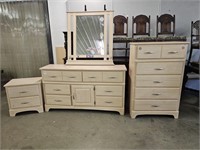 Kathy Ireland 3Pc Dresser and Night Stand Set