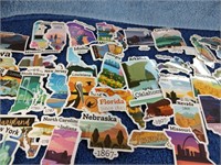 50 State Stickers - NIP