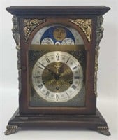 Vintage German "Rivera" Moonphase Mantle Clock