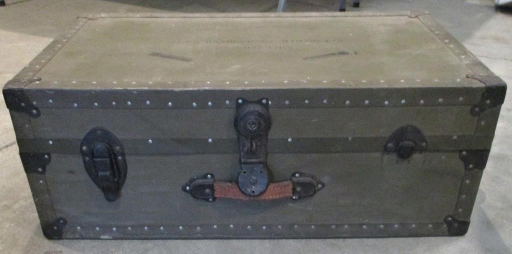 Vintage Military Foot Locker