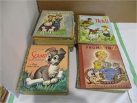 Large Group of Vintage Little Golden Books