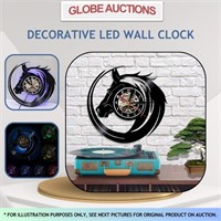 DECORATIVE LED WALL CLOCK