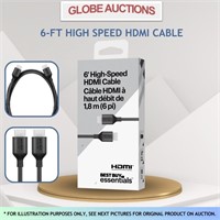6-FT HIGH SPEED HDMI CABLE