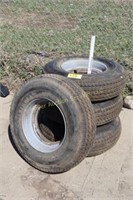 Trailer house rims/ tires 8-14.5