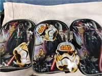 3 Disney Star Wars Child's Back Packs - NWT