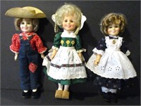 (3) Ideal Shirley Temple Movie Dolls