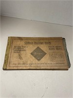 1930s American Railway Express Reciept Book