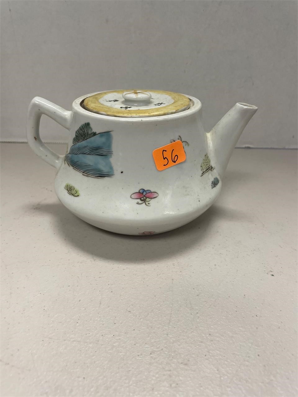 Antique East Asian Pottery Tea Pot