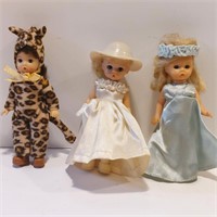 Lot of 3 Vintage Dolls