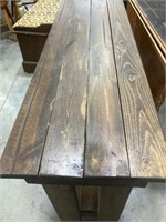 Wooden Sofa/Hall table 44x14x32