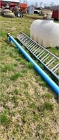 15 ft plastic seed auger with bristle auger