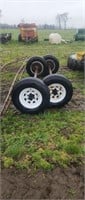 2 6 bolt trailer axles