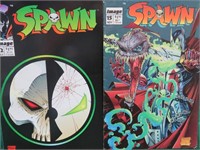(2) 1993 Spawn Comic Books
