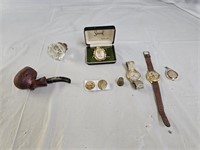 Tobacco Pipe, Watches, Collectibles