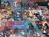 (14) Lobo Comic Books circa 1993