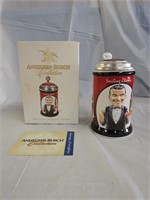 Anheuser Busch Smiling Charlie Collector's Stein