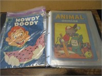 Binder Full of Misc Vintage Comic Books