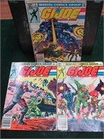 (3) G.I.Joe 60c Comic Books 1982