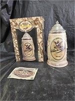 Anheuser Busch Black and Tan Collector's Stein