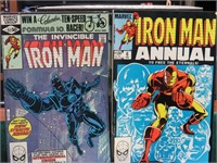 (2) Iron Man Comic Books 1981&1983