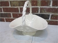 Milk Glass Basket