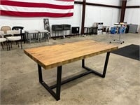 Amarapal Pine Solid Wood Dining Table