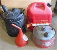 Metal & Plastic Gas Cans