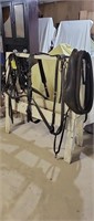 Leather Draft Horse Harness with Collar Racks not