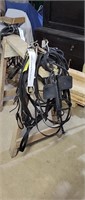 Leather Driving Pony Harness Racks not for sale