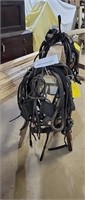 Leather Driving Horse Harness Racks not for sale