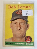 1958 Topps Bob Lemon #2
